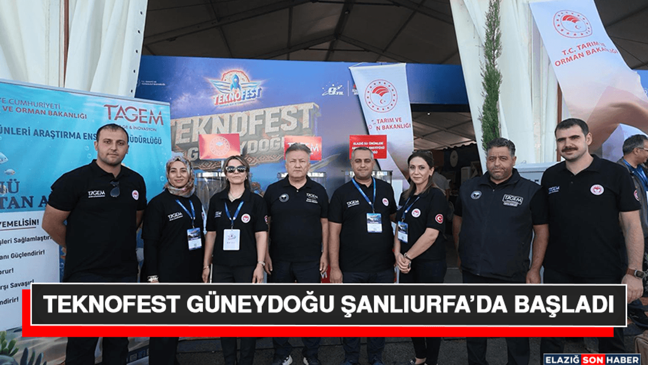 Teknofest Güneydoğu Şanlıurfa’da Başladı