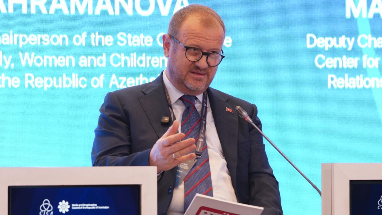 RTÜK Başkanı Daniş Bakü'deki CICA Medya Forumu'nda Konuştu