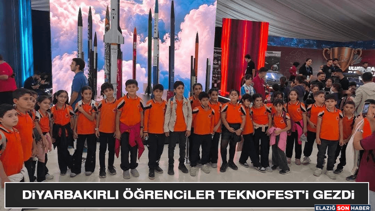 Diyarbakırlı Öğrenciler TEKNOFEST'i Gezdi