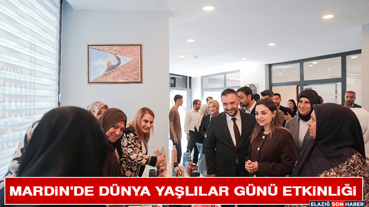 Mardin'de Dünya Yaşlılar Günü Etkinliği