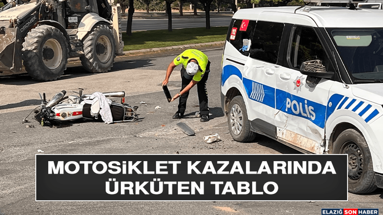 Motosiklet Kazalarında Ürküten Tablo