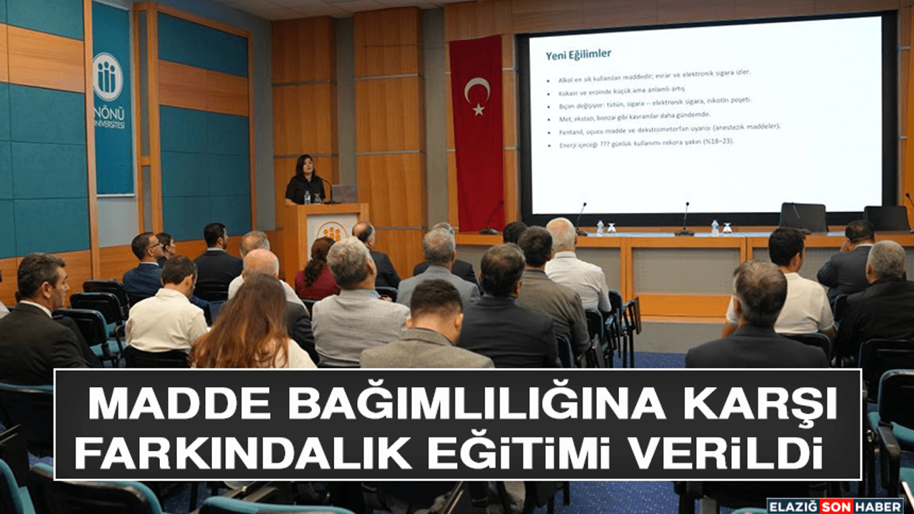 Madde Bağımlılığına Karşı Farkındalık Eğitimi Verildi
