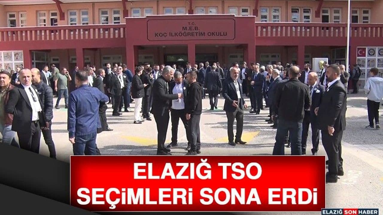 Elazığ TSO Seçimleri Sona Erdi