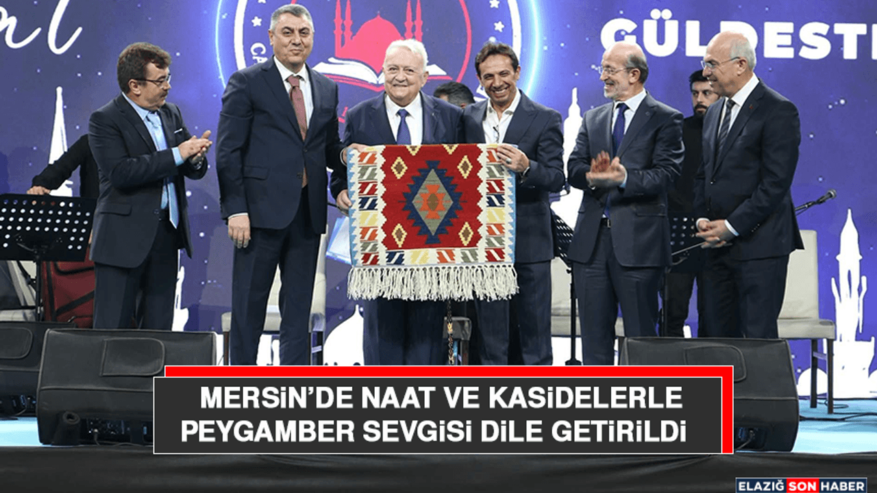 Mersin’de Naat ve Kasidelerle Peygamber Sevgisi Dile Getirildi