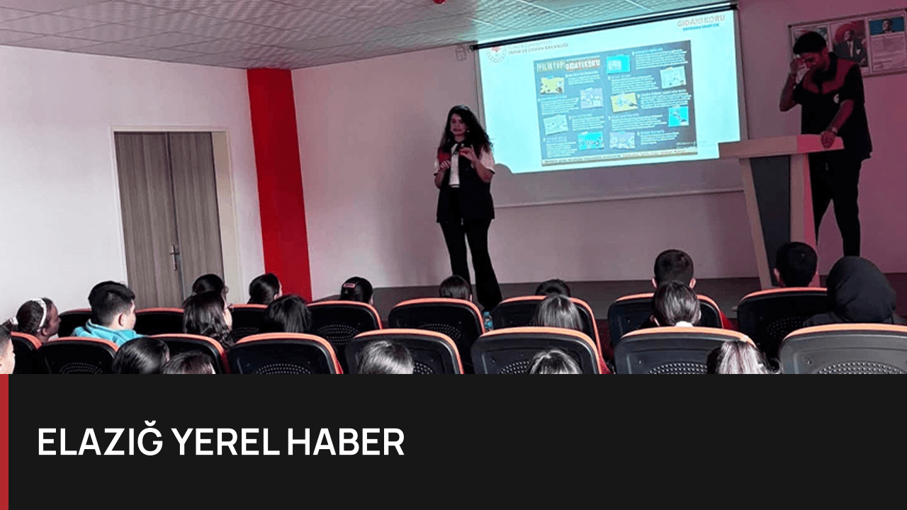 Ağın'da Öğrencilere Gıda İsrafı ve Bilinçli Tüketim Eğitimi