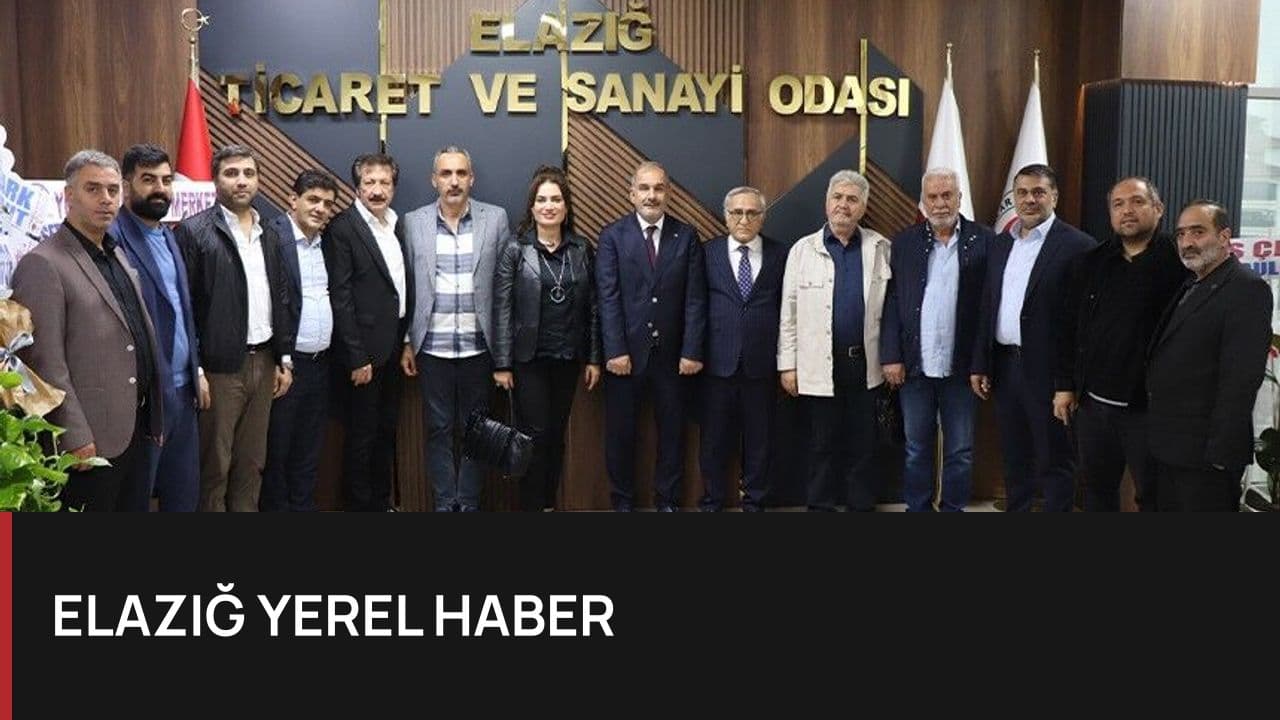 Elazığ OSB Yönetiminden Başkan İdris Alan'a Tebrik Ziyareti