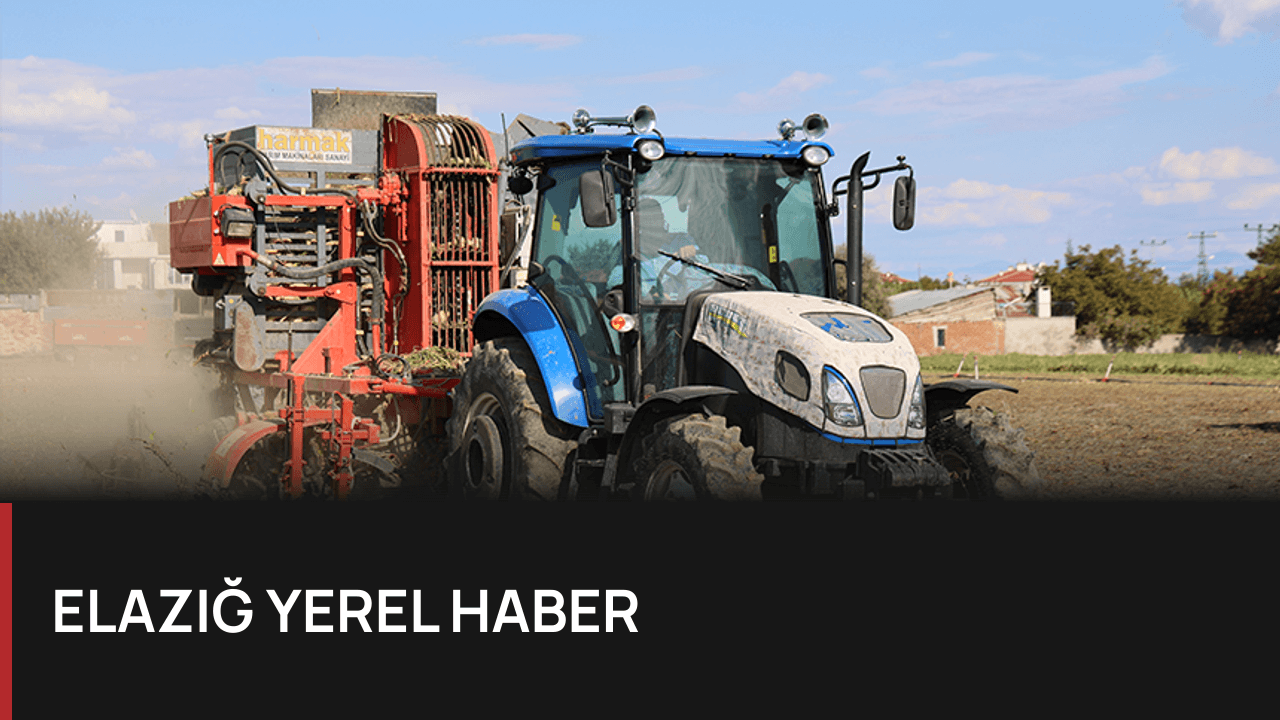 Elazığ'da Şeker Pancarı Hasadı Heyecanı Başladı