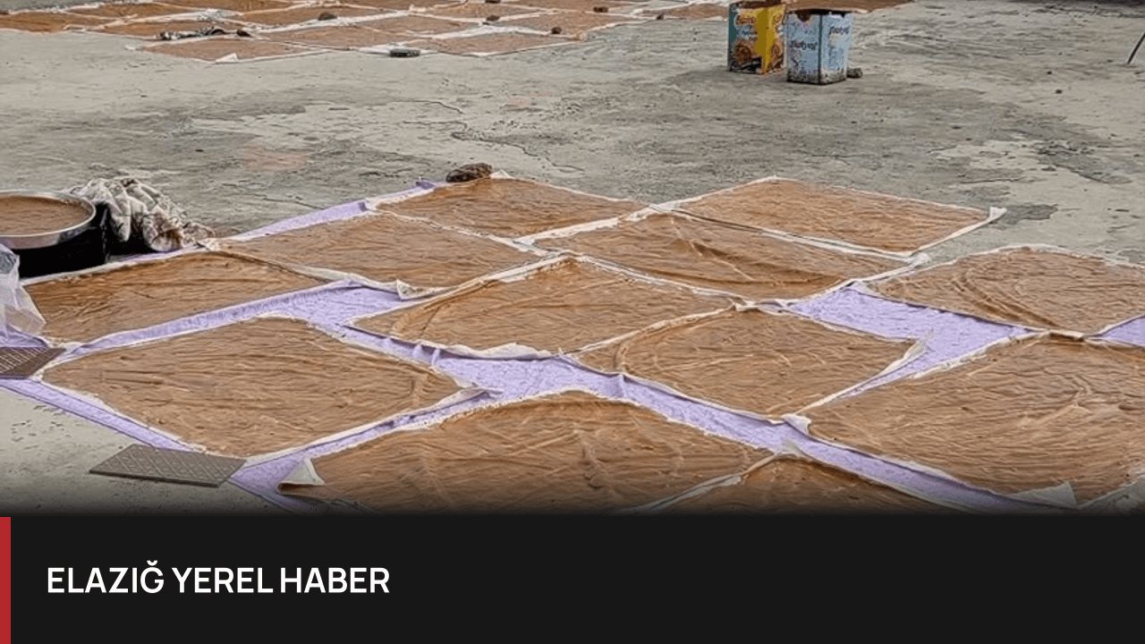 Siverek'te Geleneksel Pestil Hazırlıkları Başladı