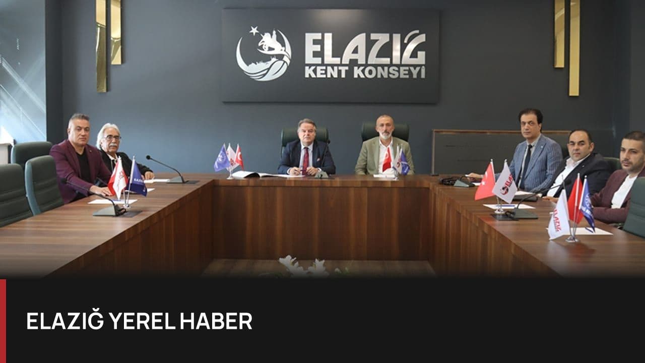 Elâzığ Kent Konseyi'nden Su Ürünleri İçin İlk Adım