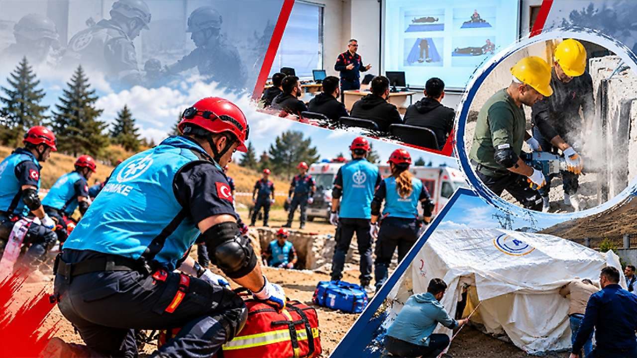 Elazığ'da Jandarma Personeline Afet Müdahale Eğitimi Verildi