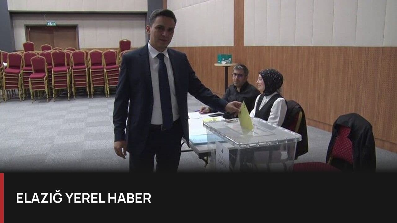 Elazığ Barosu'nun Yeni Başkanı Gökhan Kadıyoran Seçildi