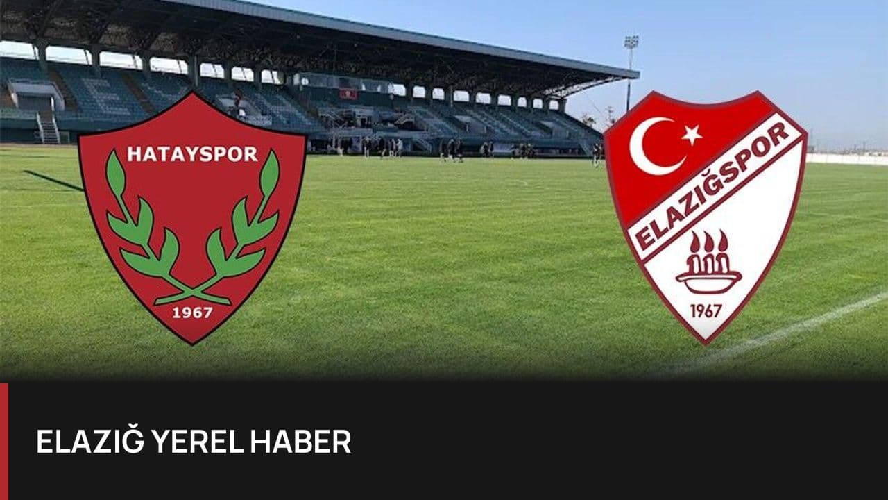 Seza Çimento Elazığspor, Hatayspor'u 3 Golle Geçti