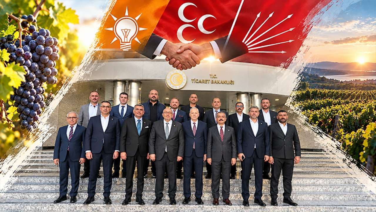 Elazığ Üzümü İçin Siyasi Partiler Ankara'da Kenetlendi