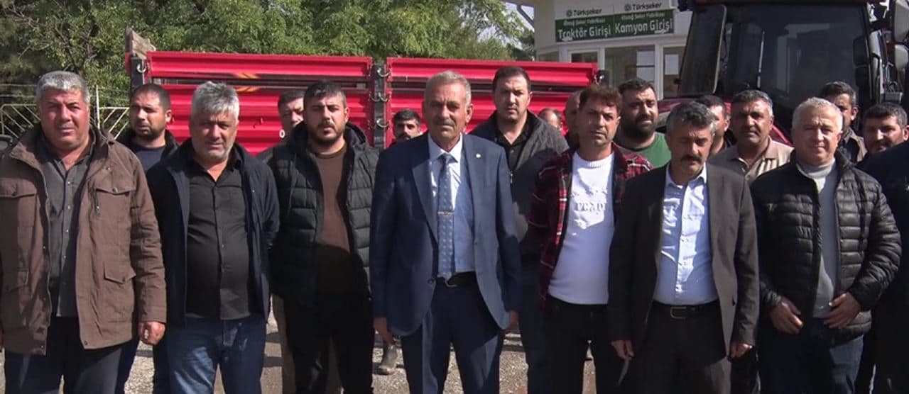 Elazığlı Pancar Üreticilerinden Fiyat Tepkisi