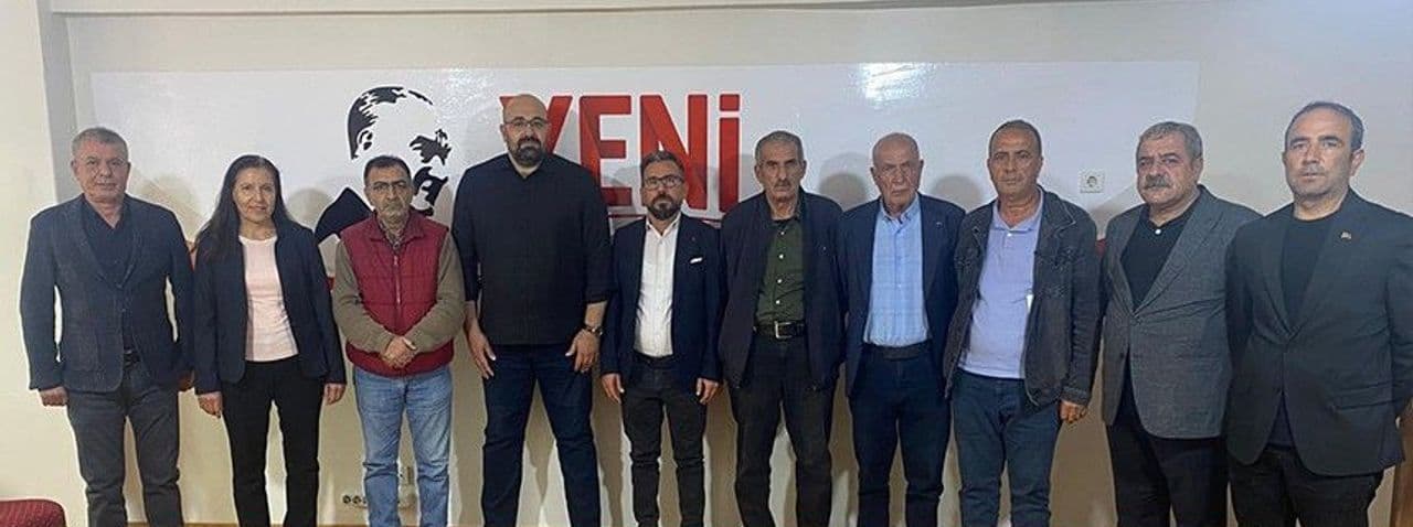 YENİ Parti Elazığ İl Teşkilatı İlçe Başkanlarıyla Bir Araya Geldi
