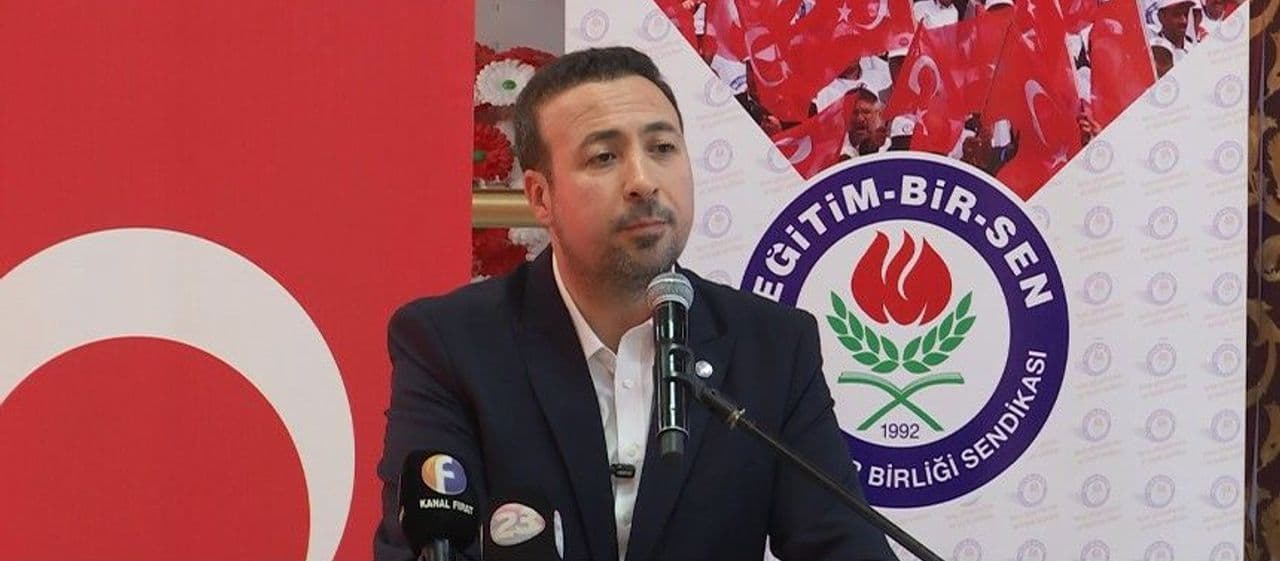 Eğitim-Bir-Sen Elazığ 1 Nolu Şube Başkanlığına Taha Yusuf Sarıgül Seçildi