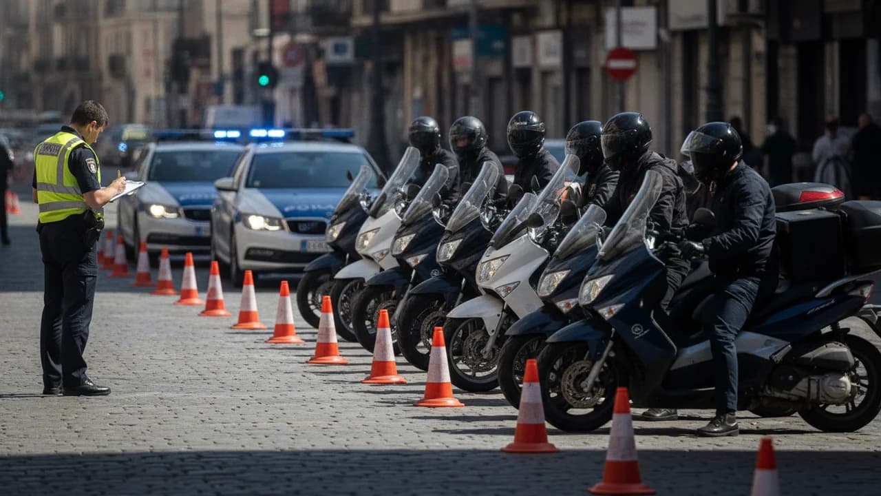 Elazığ'da Motosiklet Denetimi: 63 Sürücüye 1,3 Milyon TL Ceza