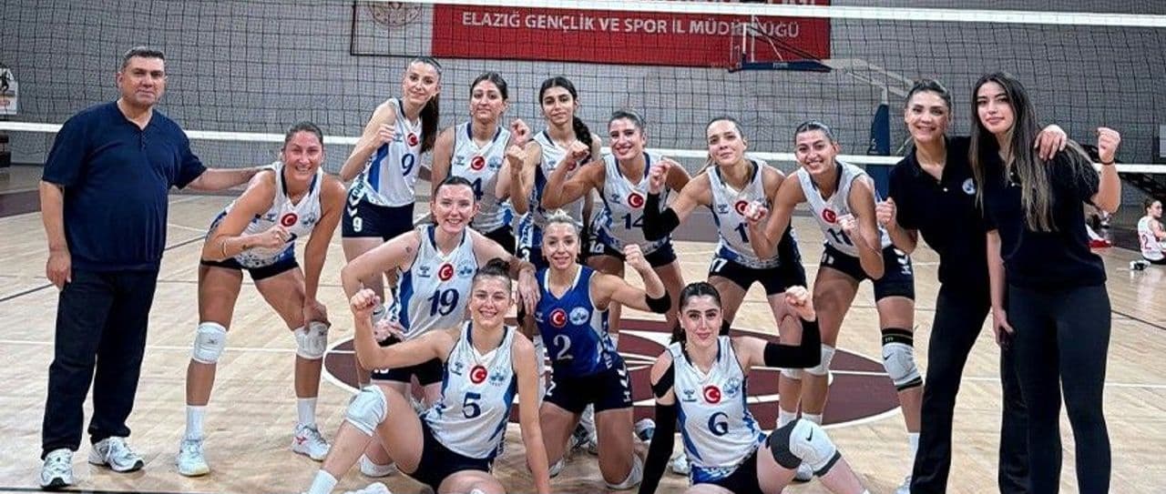 Elazığ Belediyespor'dan Net Galibiyet: Zeugma Voleybol Spor'u 3-0 Mağlup Etti