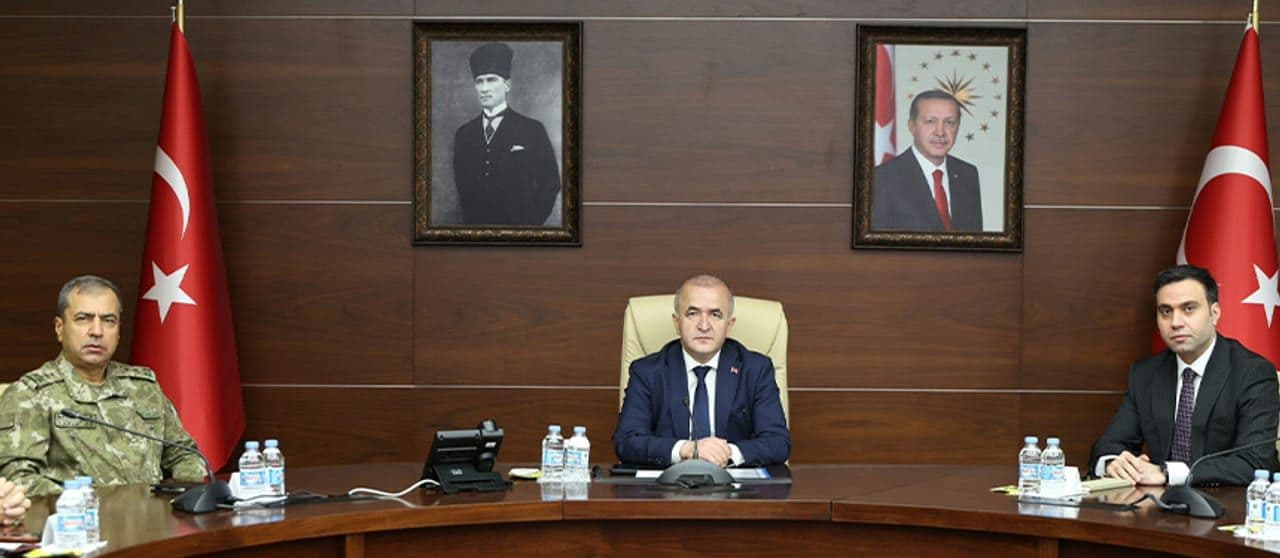 Elazığ'da Güvenlik ve Asayiş Koordinasyon Toplantısı Yapıldı