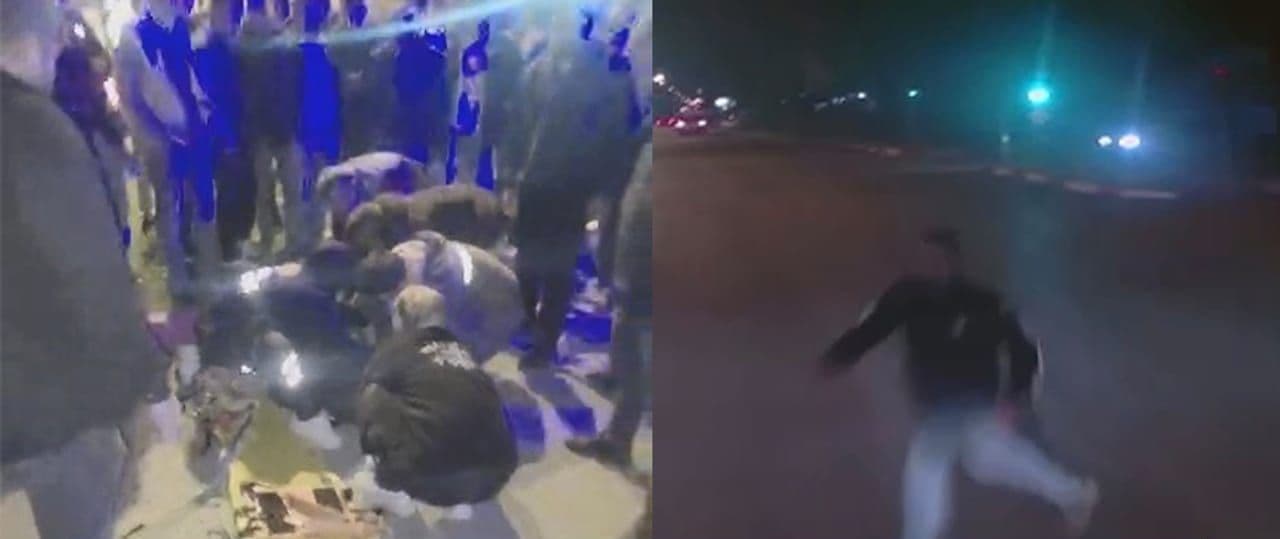 Elazığ'da Kamyonun Yayaya Çarptığı Kaza Araç Kamerasına Yansıdı
