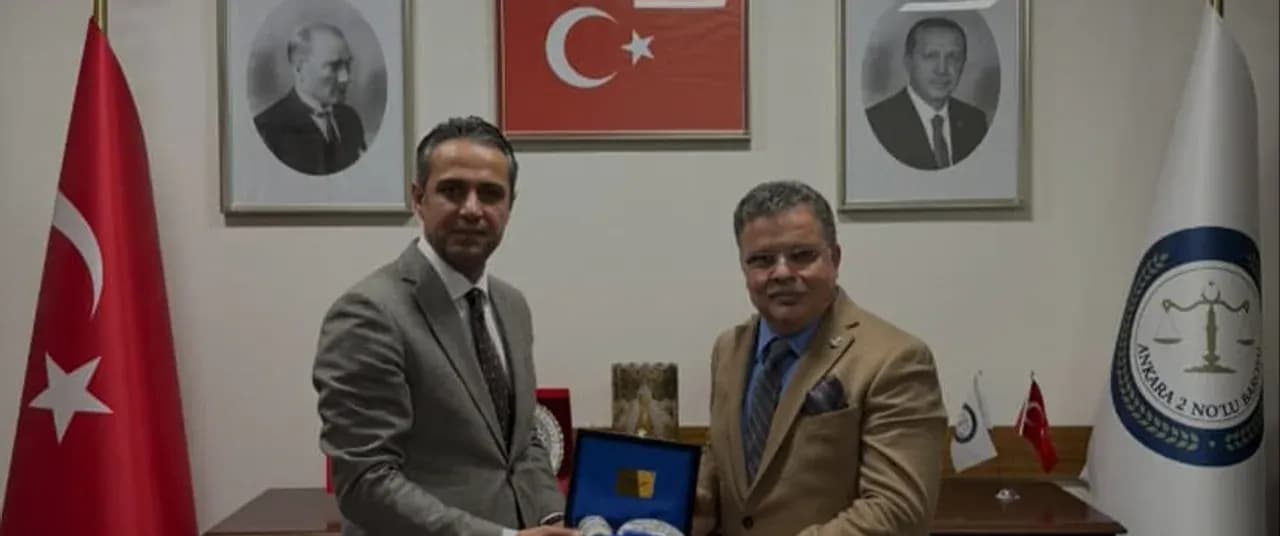 Avukat İbrahim Gök'ten Ankara Barosu'na Anayasa Ziyareti