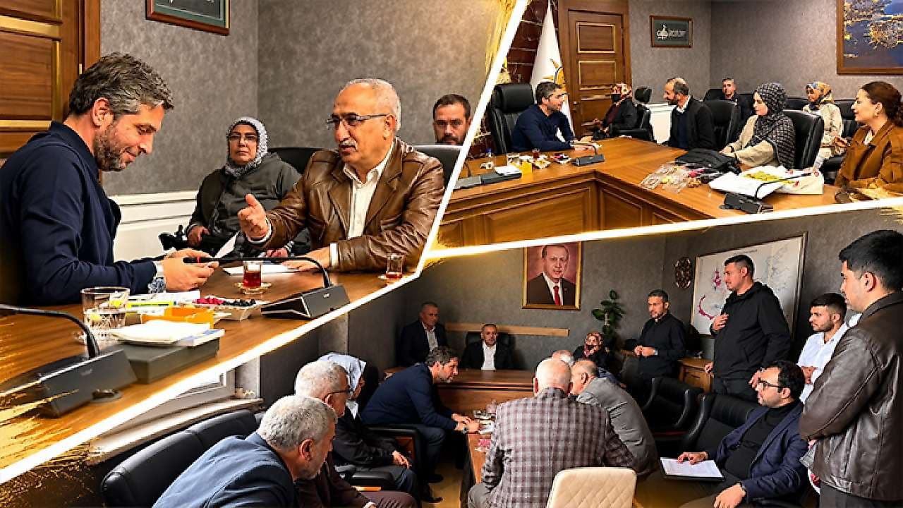Milletvekili Nazırlı Elazığ'da Vatandaşlar ve Teşkilatla Bir Araya Geldi