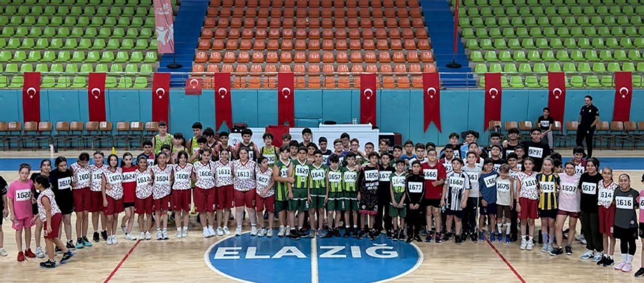 Elazığ'da 12 Dev Adam Basketbol Okulları İl Seçmeleri Yapıldı
