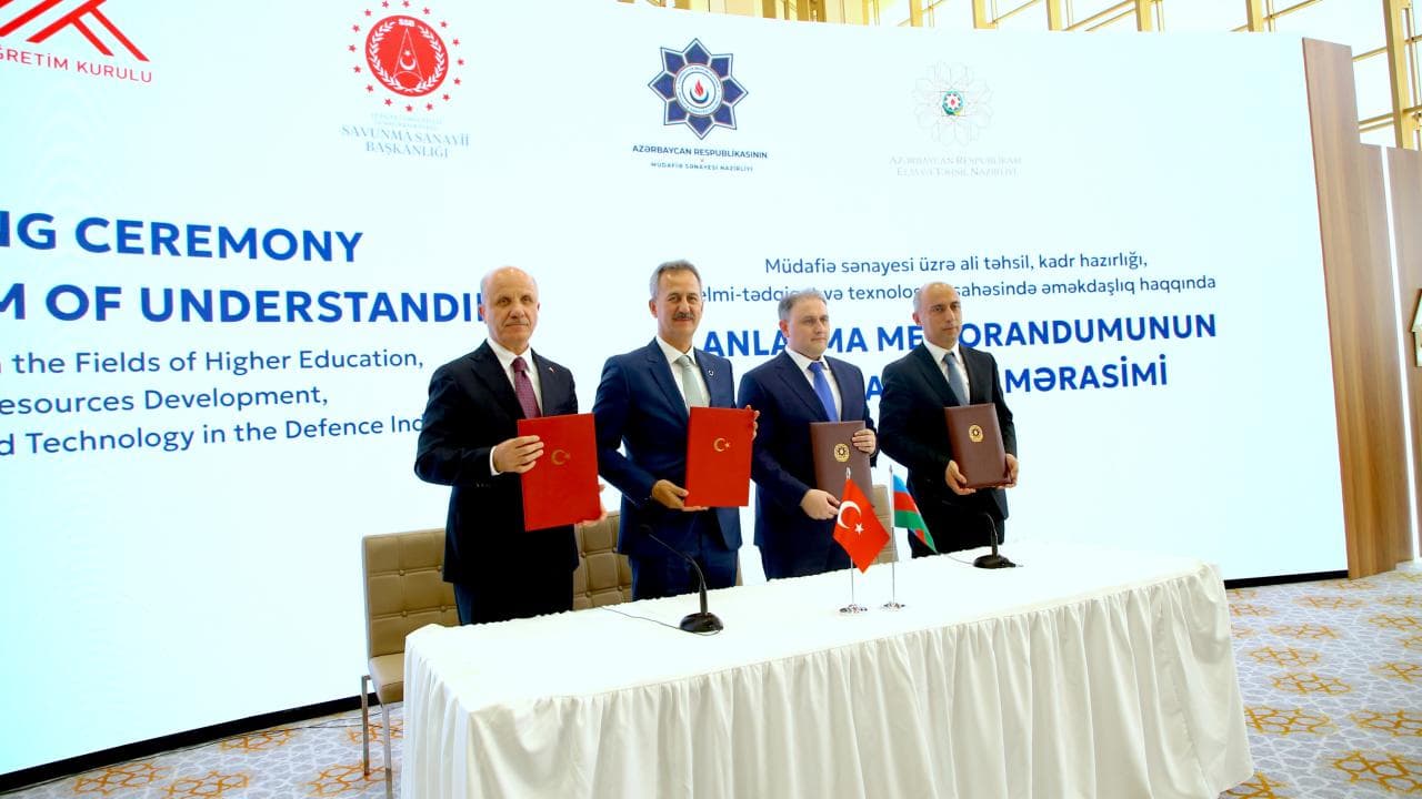 Türkiye ile Azerbaycan Arasında Savunma Sanayisinde Güçlü Eğitim Ortaklığı