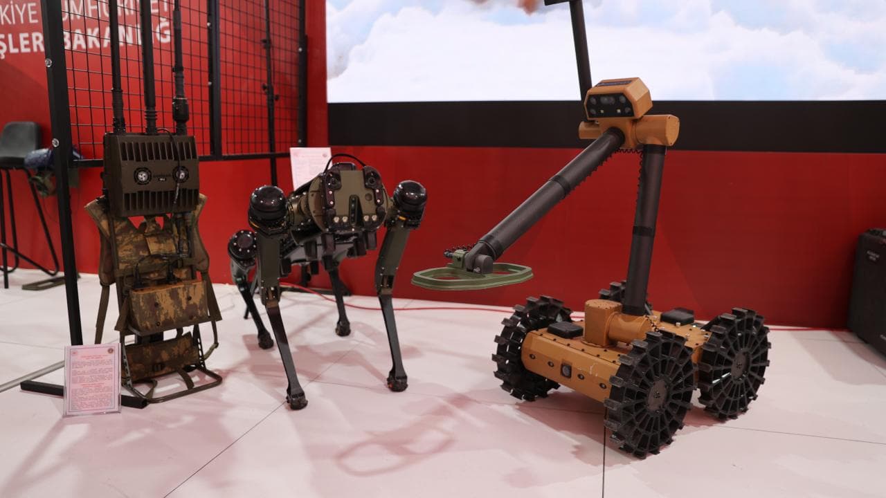 Jandarmanın yerli robotları TEKNOFEST Güneydoğu'da sergileniyor