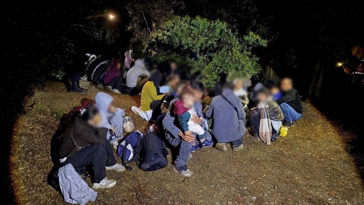 Çanakkale'de Göçmen Operasyonu: 51 Yabancı Uyruklu Yakalandı