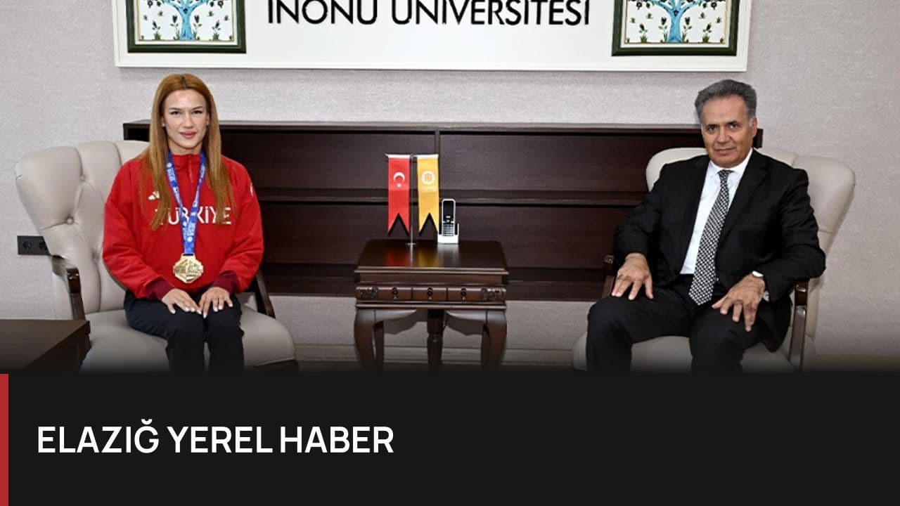 Avrupa Şampiyonu Hatice Akbaş Rektör Akpolat ile Bir Araya Geldi