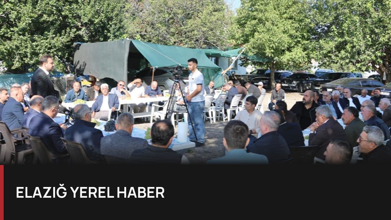 AK Parti Heyeti Elazığ'da Üzüm Üreticilerinin Sorunlarını Dinledi
