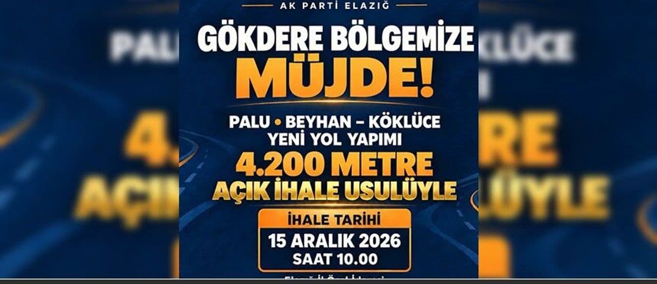 Gökdere Bölgesinin 12 Yıllık Yol Hasreti Sona Eriyor