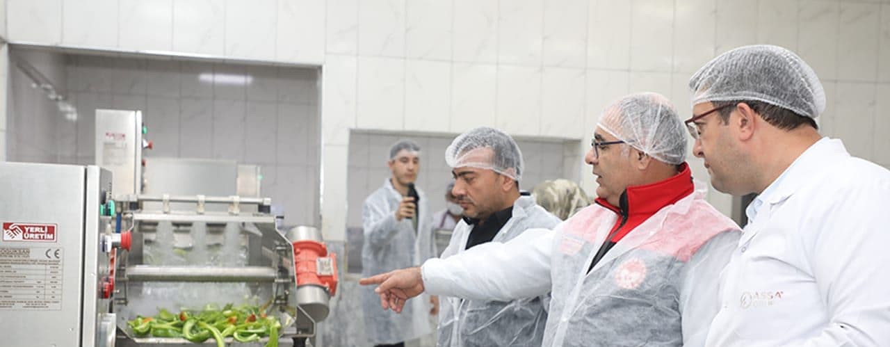 Elazığ'da Yemek Üretim Tesisine Gıda Denetimi Gerçekleştirildi