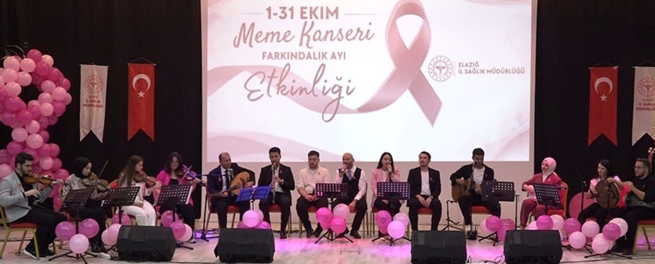 Elazığ'da Meme Kanseriyle Mücadele ve Farkındalık Etkinliği Düzenlendi
