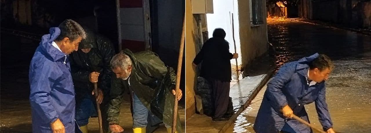 Yurtbaşı'nda İkinci Sel Felaketi: Başkan Nihat Doğan Ekipleriyle Sahada